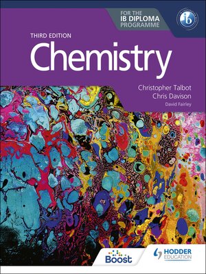 cover image of Chemistry for the IB Diploma